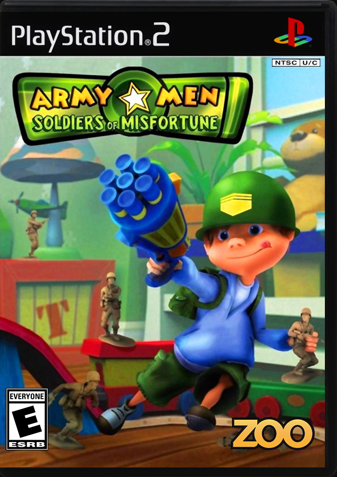 

Army Men Soldiers of Misfortune PS2 Case

