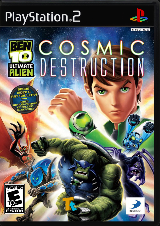 

Ben 10 Ultimate Alien Cosmic Destruction PS2 Case

