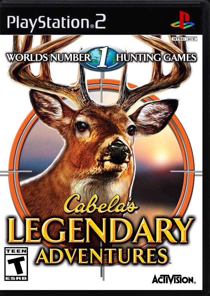 

Cabelas Legendary Adventures PS2 Case

