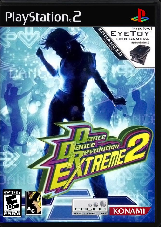 

Dance Dance Revolution Extreme 2 PS2 Case

