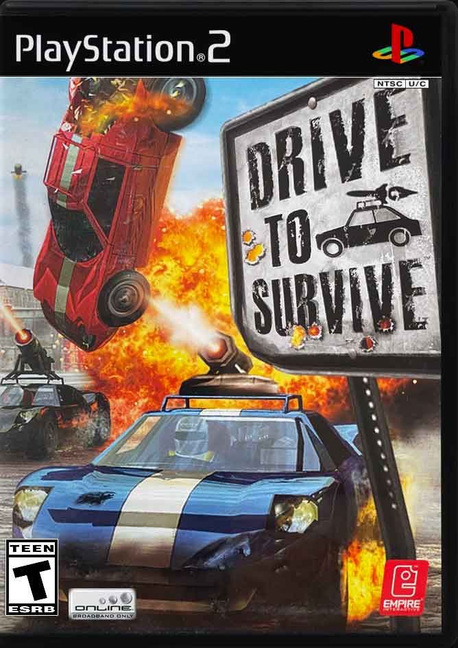 

Drive To Survive PS2 Case

