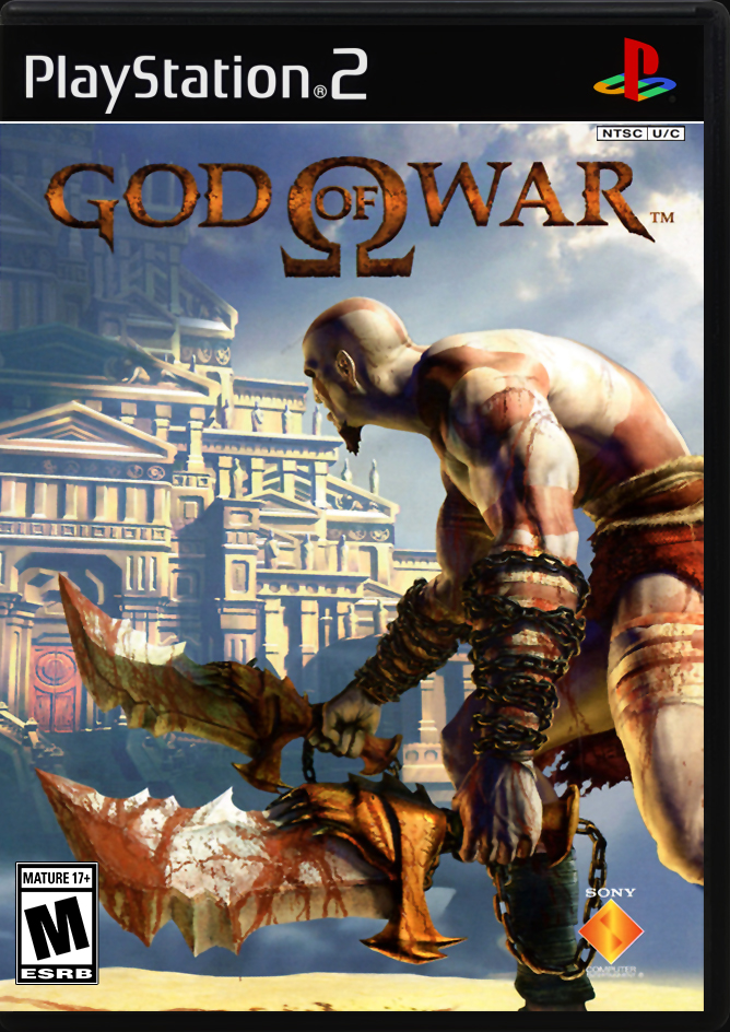 

God of War PS2 Case

