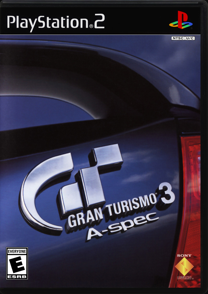 

Gran Turismo 3 A-Spec PS2 Case

