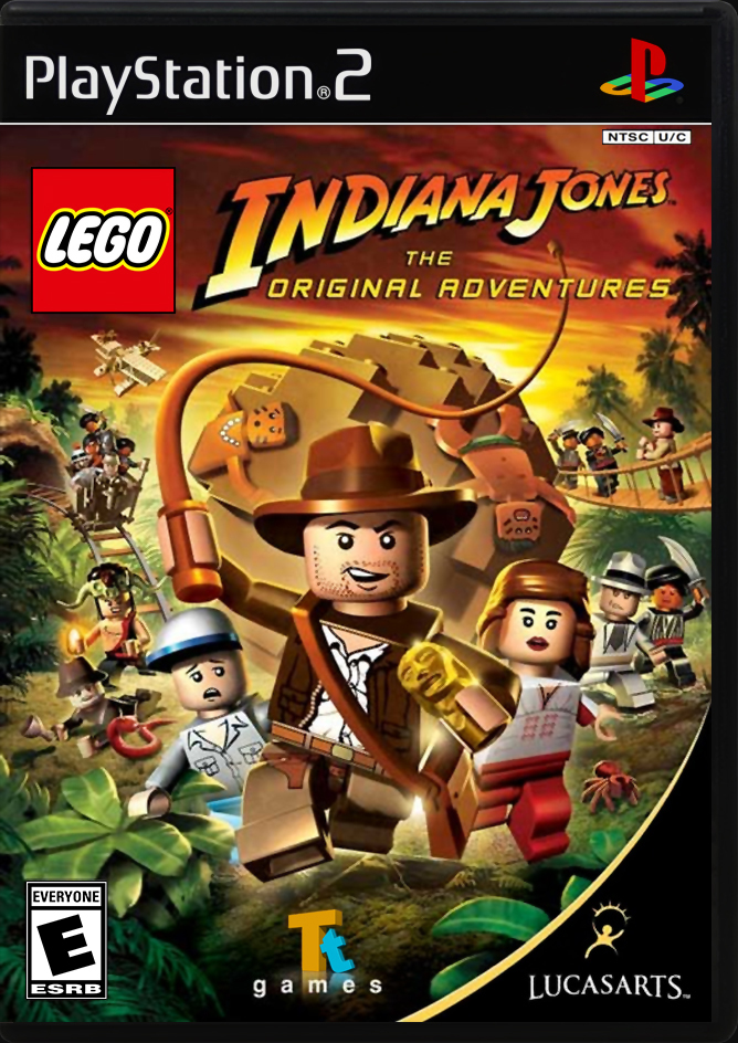 

Lego Indiana Jones: The Original Adventures PS2 Case

