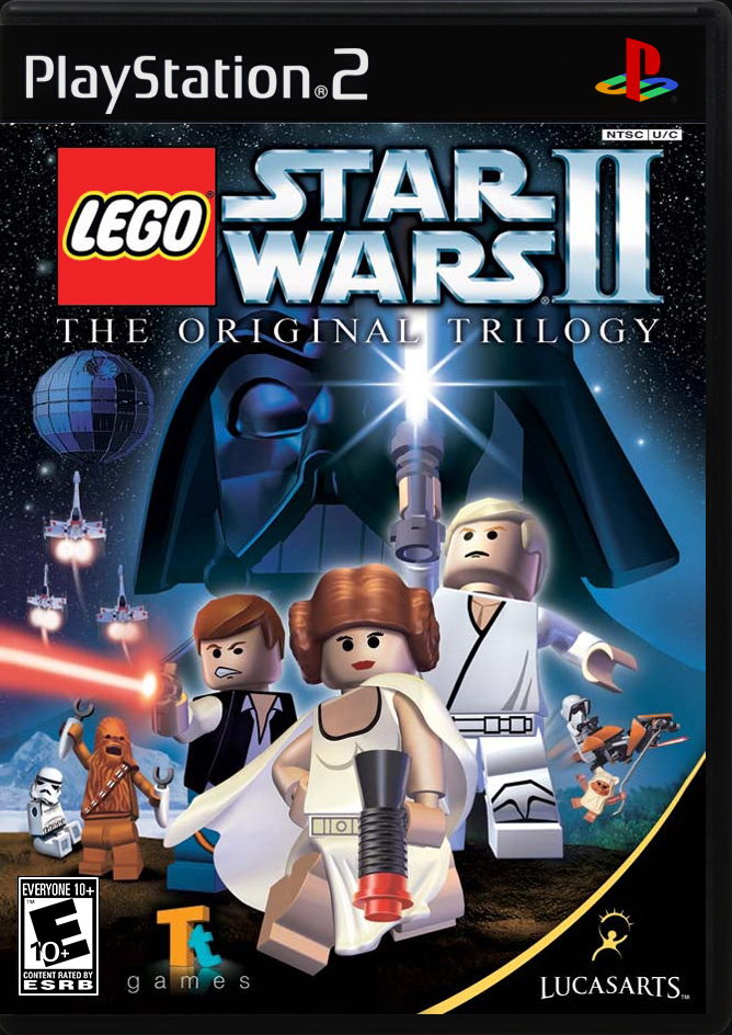 

Lego Star Wars II The Original Trilogy PS2 Case

