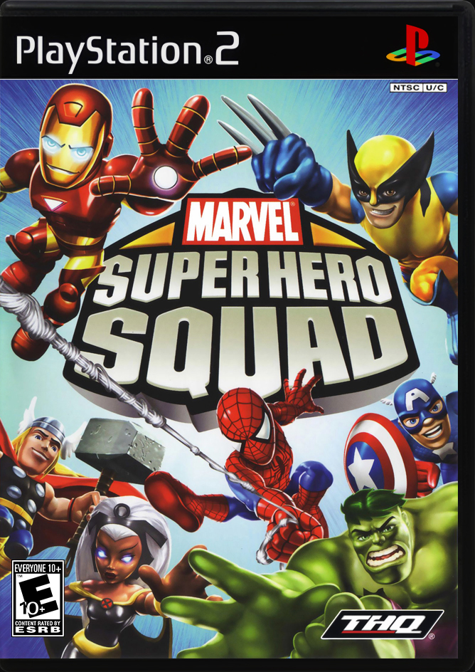 

Marvel Super Hero Squad PS2 Case

