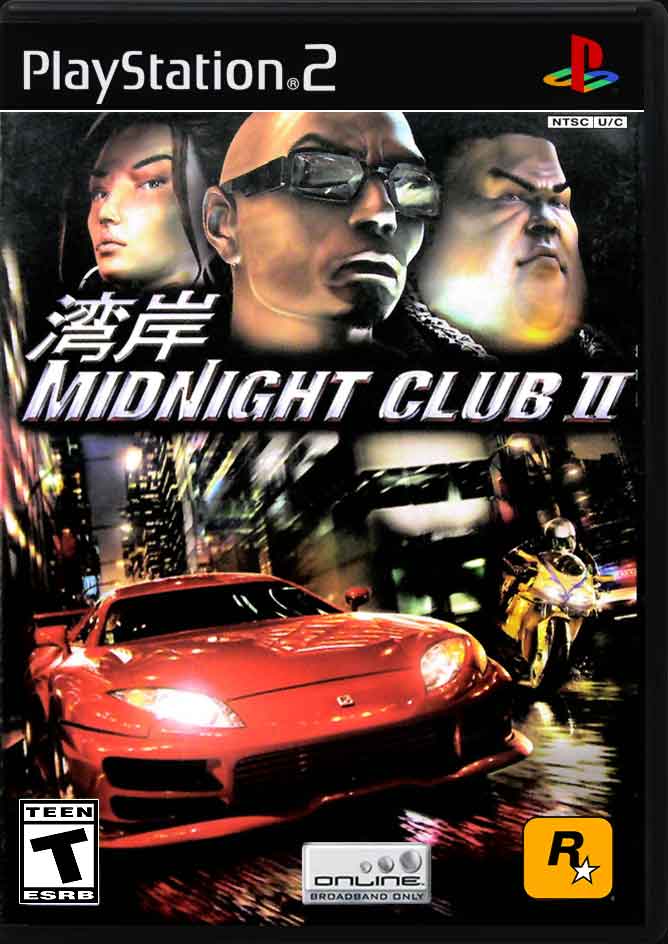 

Midnight Club II PS2 Case

