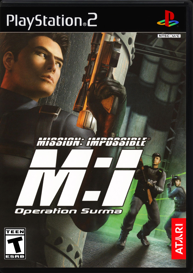 

Mission Impossible Operation Surma PS2 Case

