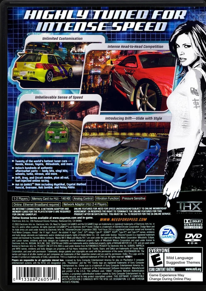 Need For Speed – Underground - Play Game Online