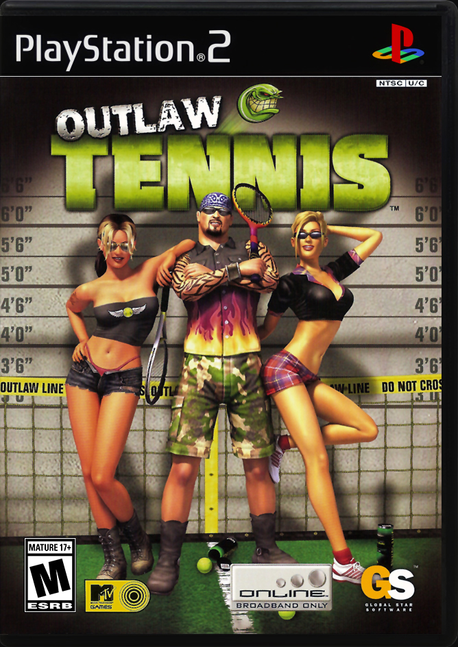 

Outlaw Tennis PS2 Case

