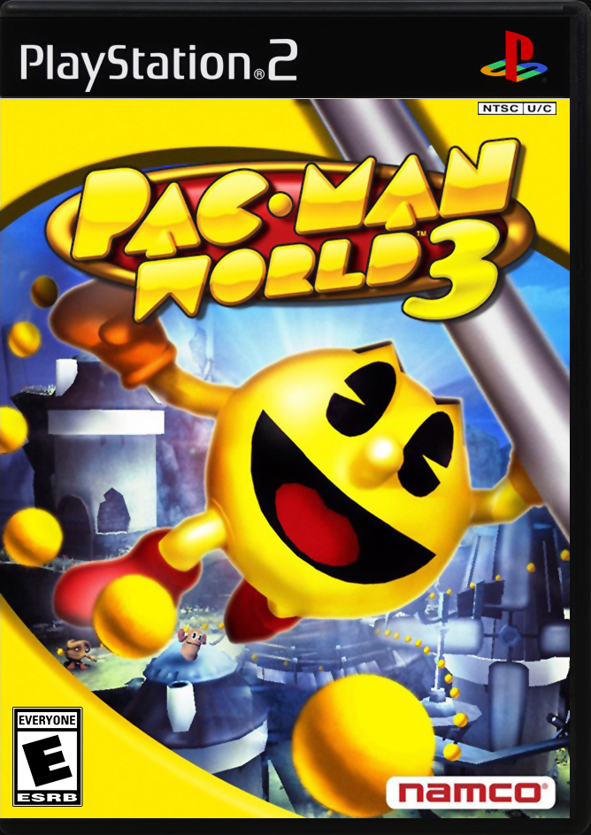 

Pac-Man World 3 PS2 Case

