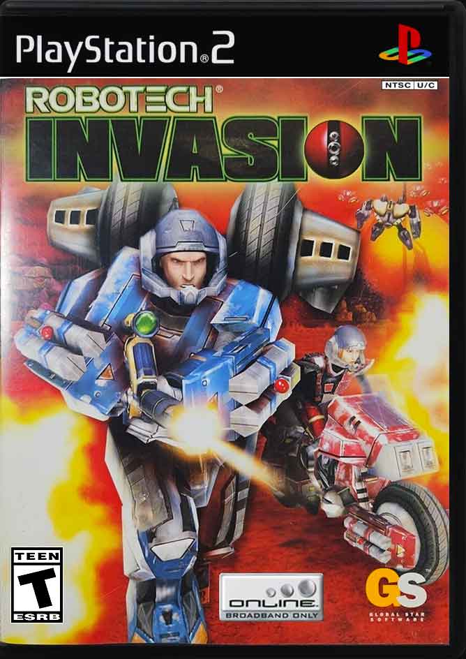 

Robotech Invasion PS2 Case

