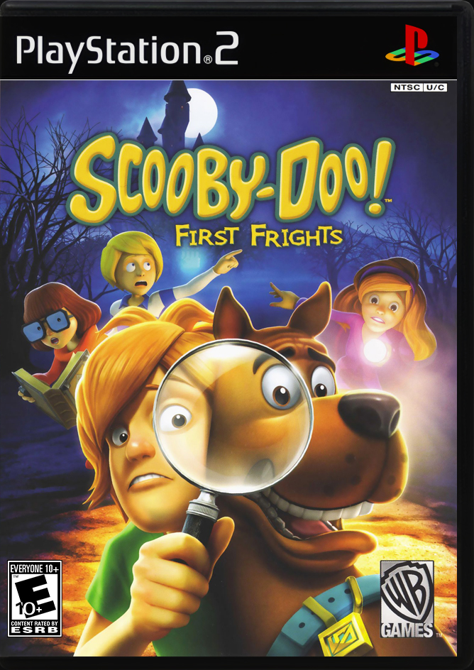 

Scooby-Doo! First Frights PS2 Case

