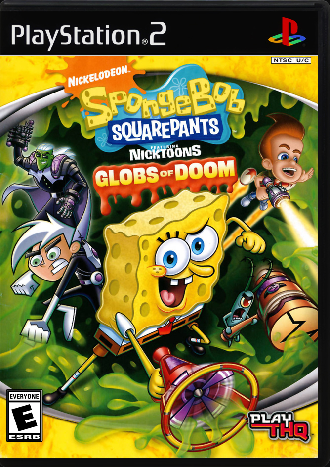 

SpongeBob SquarePants featuring Nicktoons: Globs of Doom PS2 Case

