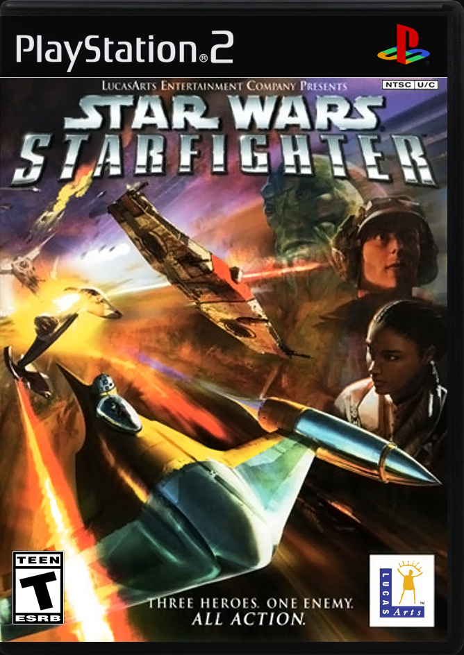 

Star Wars Starfighter PS2 Case

