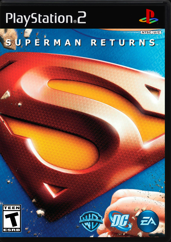 

Superman Returns Video Game PS2 Case

