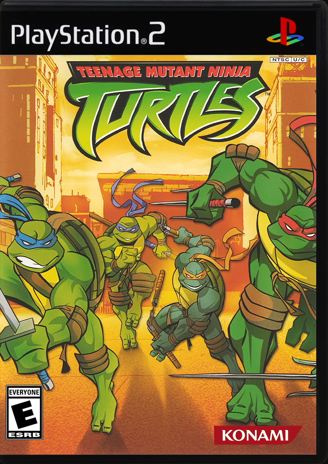 

Teenage Mutant Ninja Turtles PS2 Case

