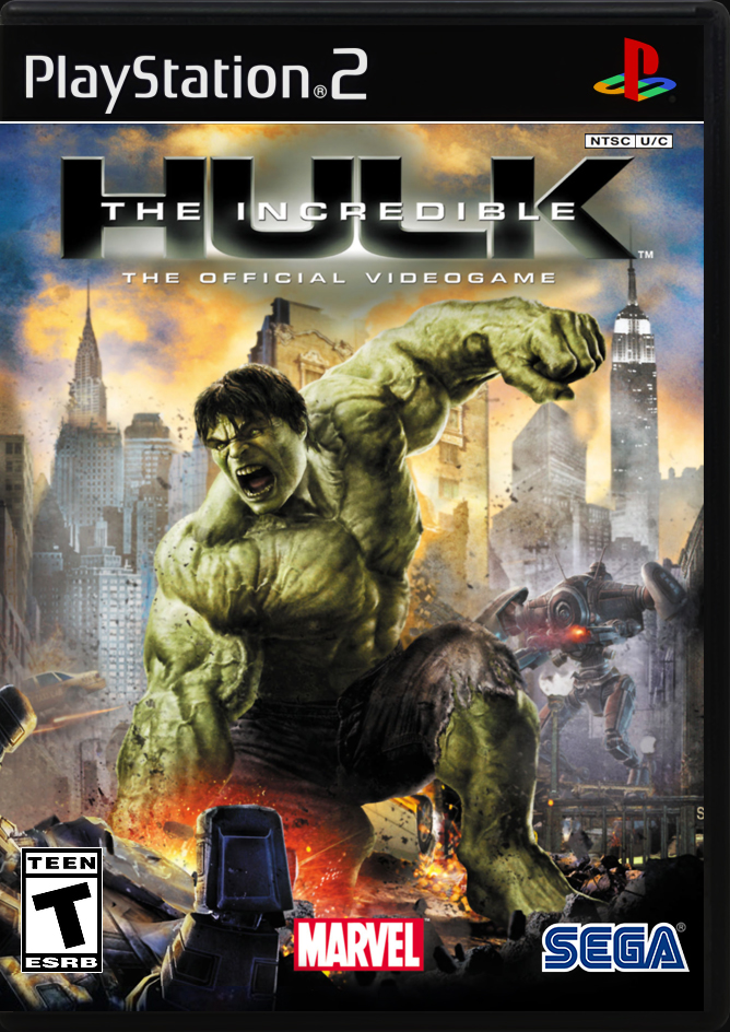 

The Incredible Hulk PS2 Case

