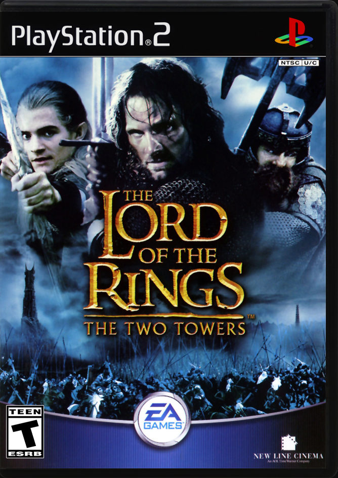 

The Lord of the Rings The Two Towers PS2 Case

