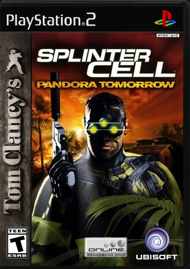 

Tom Clancys Splinter Cell Pandora Tomorrow PS2 Case

