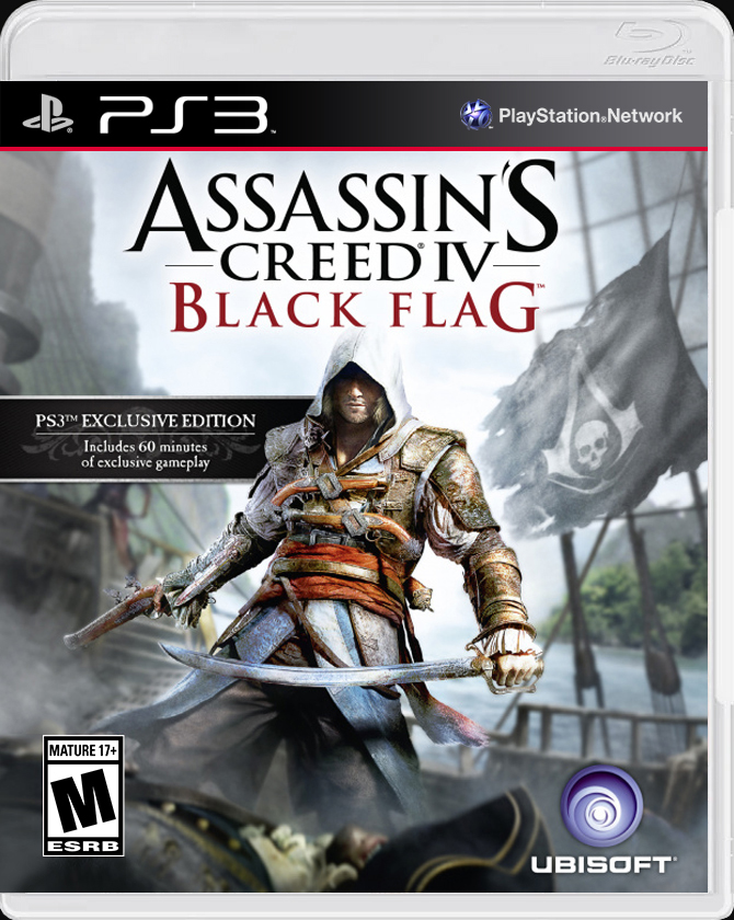 

Assassin's Creed IV Black Flag PS3 Case

