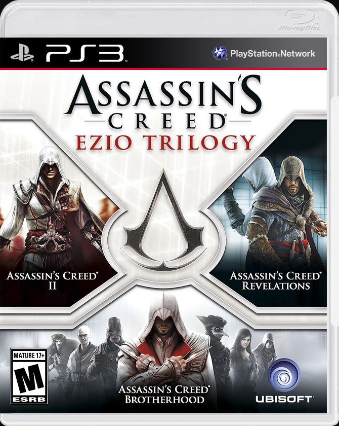 

Assassins Creed Ezio Trilogy PS3 Case

