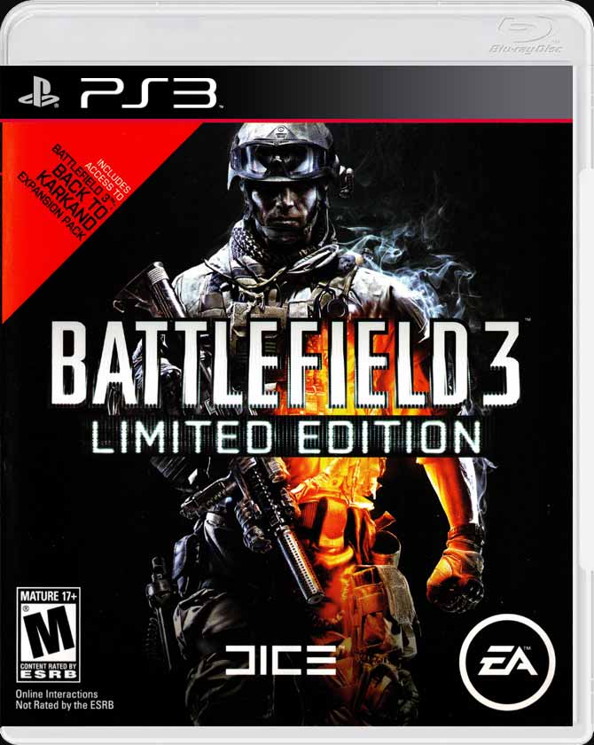 

Battlefield 3 Limited Edition PS3 Case

