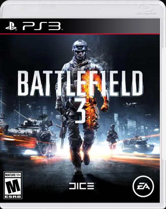 

Battlefield 3 PS3 Case

