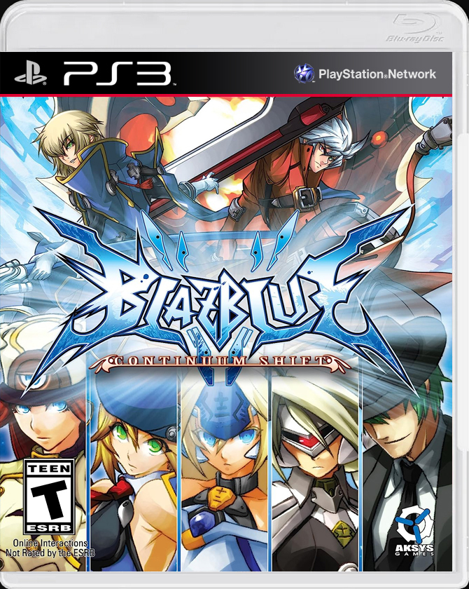 

BlazBlue Continuum Shift PS3 Case

