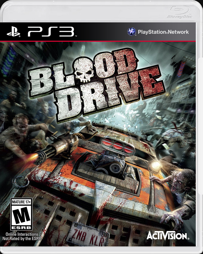 

Blood Drive PS3 Case

