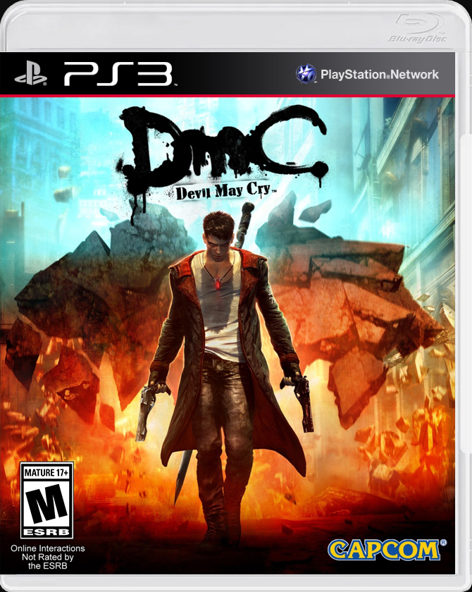 

DmC Devil May Cry PS3 Case

