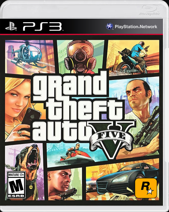 

Grand Theft Auto V PS3 Case

