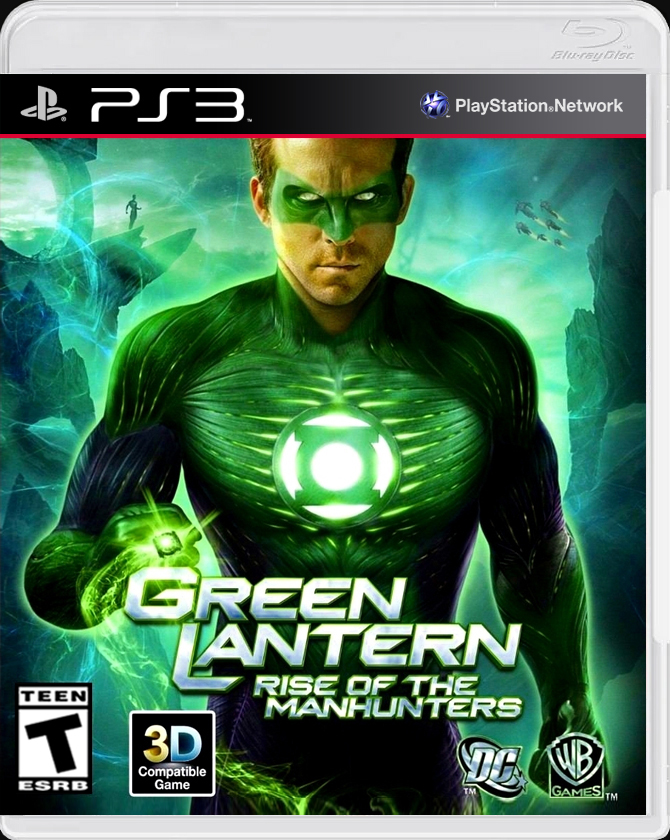 

Green Lantern Rise of the Manhunters PS3 Case

