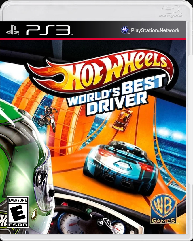 

Hot Wheels Worlds Best Driver PS3 Case

