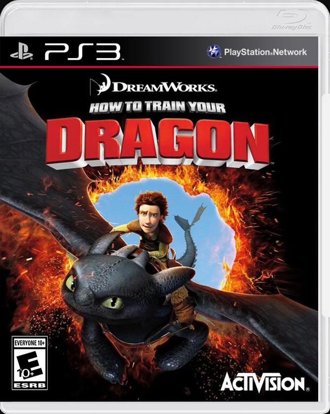 

How to Train Your Dragon PS3 Case

