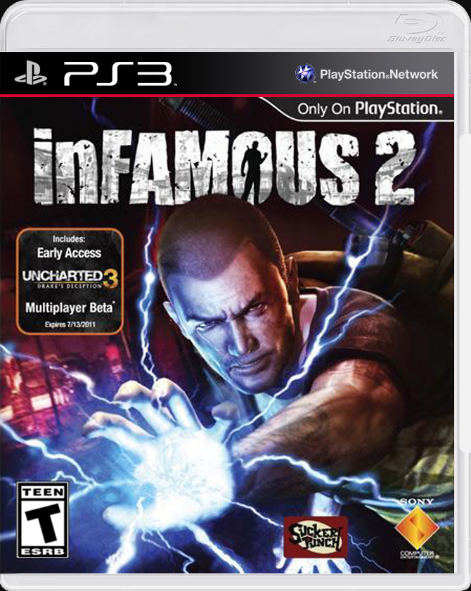 

Infamous 2 PS3 Case

