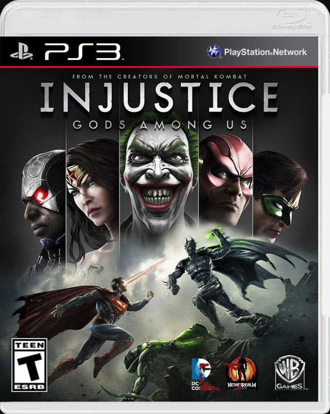 

Injustice Gods Among Us PS3 Case

