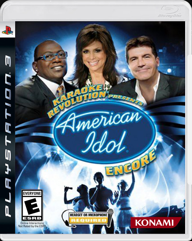 

Karaoke Revolution Presents American Idol Encore PS3 Case

