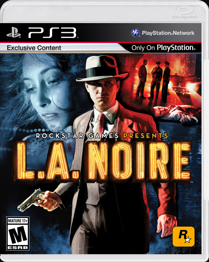 

LA Noire PS3 Case

