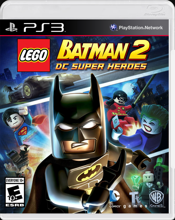 

Lego Batman 2 DC Super Heroes PS3 Case

