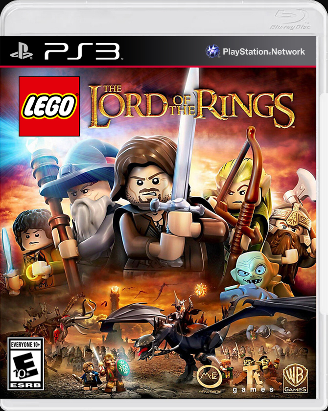 

Lego The Lord of the Rings PS3 Case

