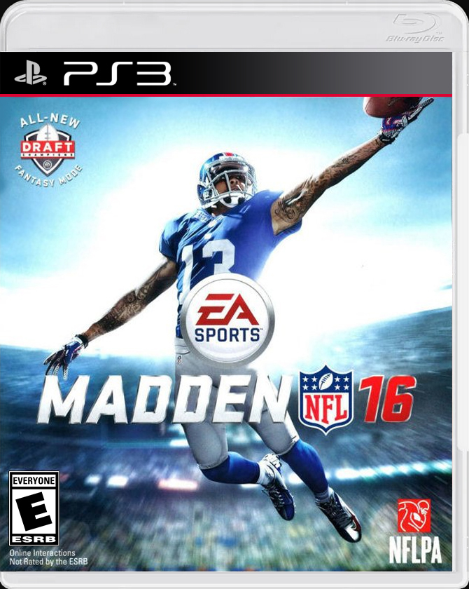 

Madden NFL 16 PS3 Case

