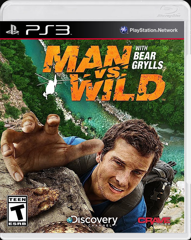 

Man vs Wild with Bear Grylls PS3 Case

