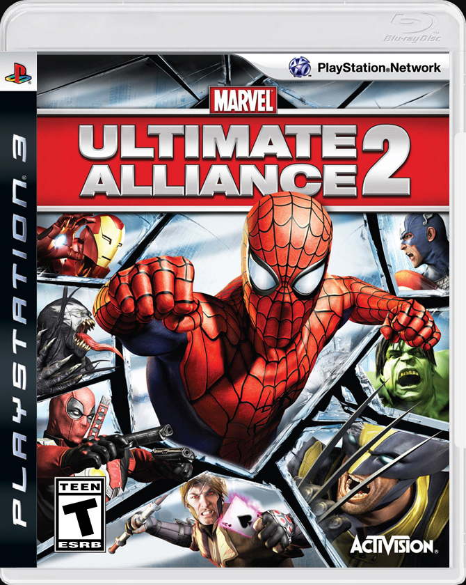 

Marvel Ultimate Alliance 2  PS3 Case

