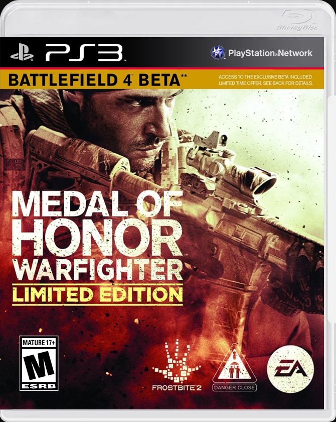 

Medal of Honor: Warfighter Limited Edition PS3 Case

