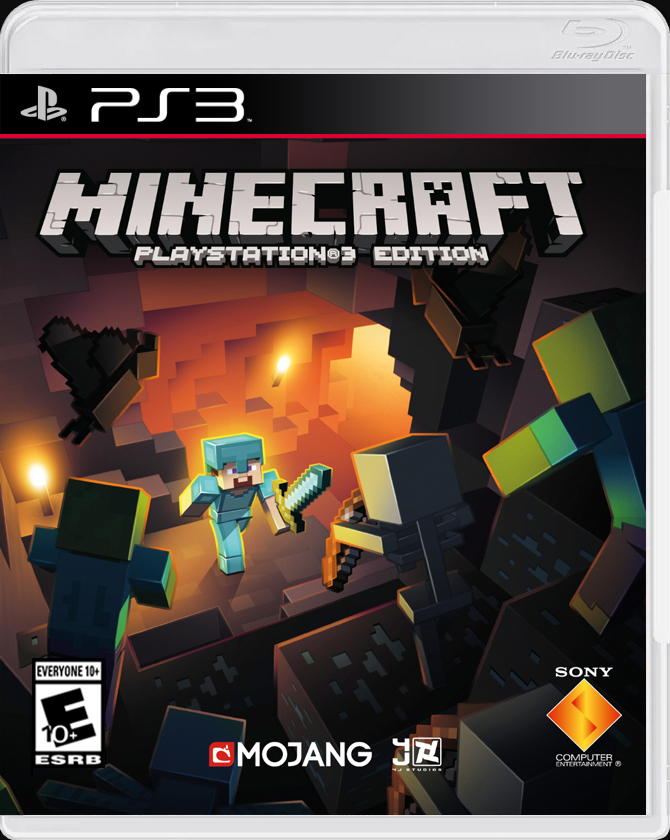 

Minecraft for PlayStation 3 PS3 Case

