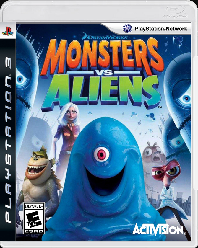 

Monsters vs Aliens PS3 Case

