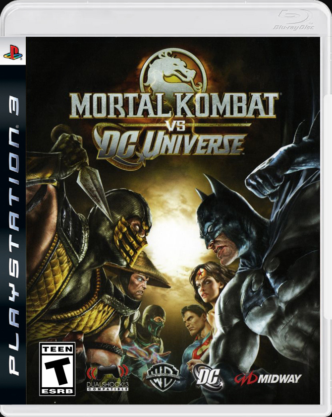 

Mortal Kombat vs DC Universe PS3 Case

