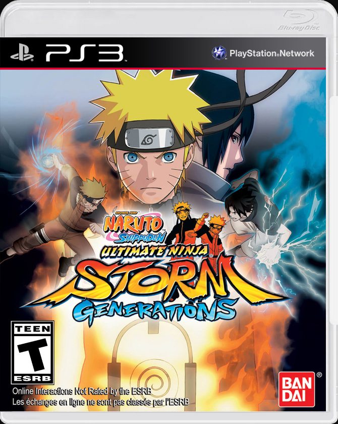 

Naruto Shippuden Ultimate Ninja Storm Generation PS3 Case

