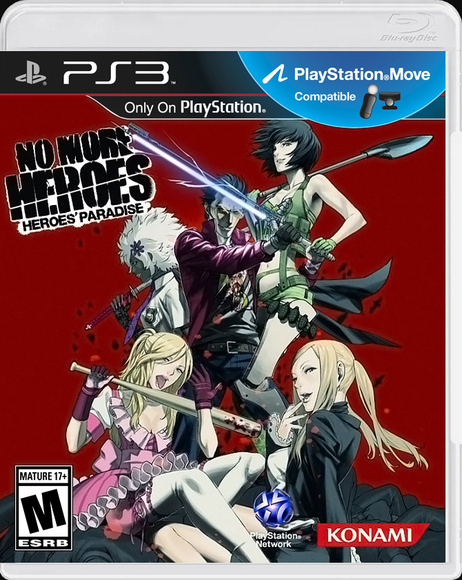 

No More Heroes Heroes Paradise PS3 Case

